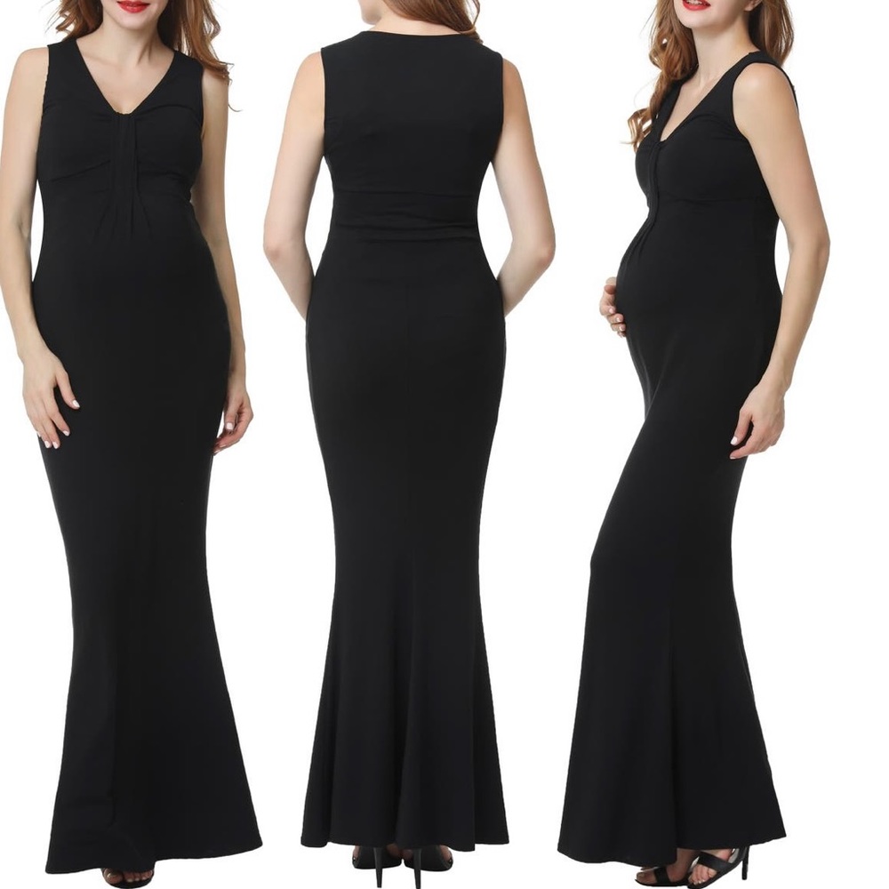 Kimi + Kai Maternity Maxi Dress